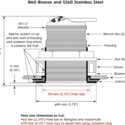 Airmar XSONIC SS60 Durchbruchgeber 12° DEG Tilt 5 Airmar XSONIC SS60 Durchbruchgeber 12° DEG Tilt -Angebote Abu Garcia Store 000 13785 001 2