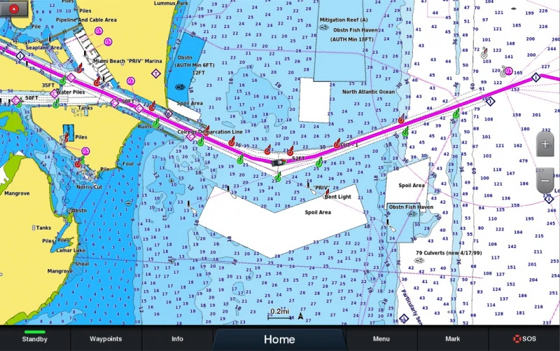 Garmin Navionics+ Vision 5 Garmin Navionics+ Vision – Bild 3