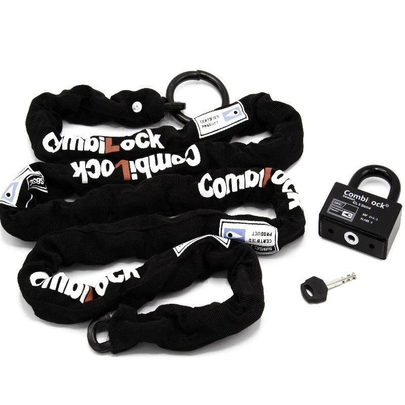 Combilock Chain With Solid Padlock 3 Combilock Chain With Solid Padlock